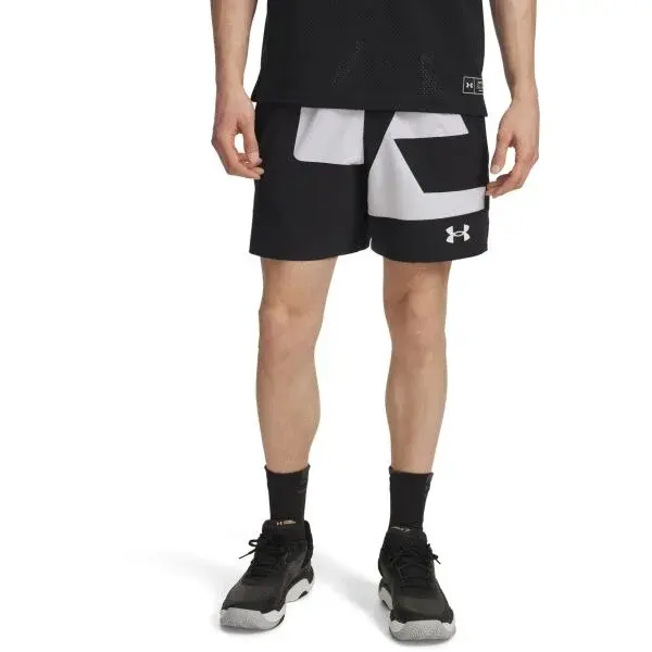 Under Armour ZONE WOVEN GRAPHIC Pánske šortky, čierna, veľkosť M