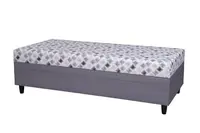 Postel Neo Rozměr: 80 x 200 cm, Matrace: Kombiflex - tvrdost 2, látka: Korpus Renan 11 + lehací plocha Walker 7 (vzor)