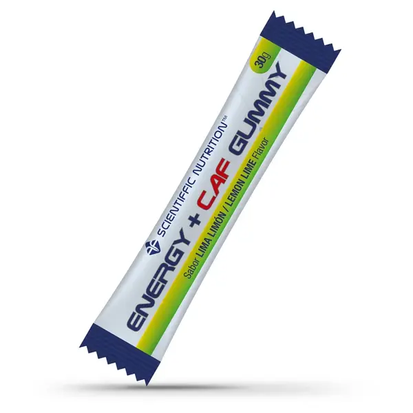 Scientiffic Nutrition Energetické gumové bonbony s kofeinem 3x10 g (limetka a citron)