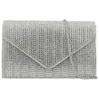 Dámska plesová kabelka strieborná - Michelle Moon Diliara