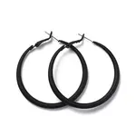 Alloy Big Hoop Earrings for Women