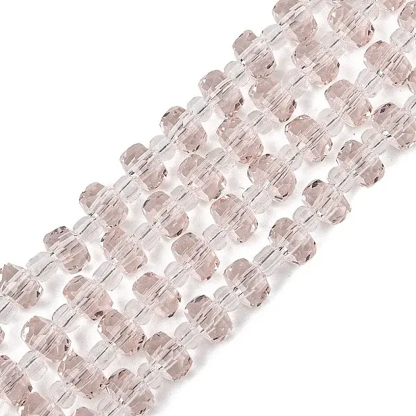 Transparent Glass Beads Strands