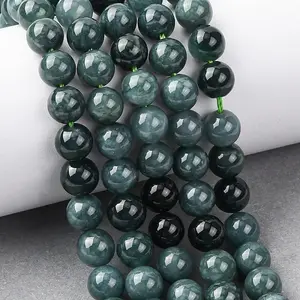 Natural Blue Jade Beads Strands