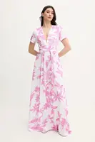 Šaty Melissa Odabash bílá barva, maxi, Lou