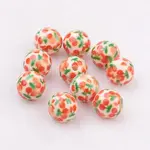 Spray Painted Resin Beads
