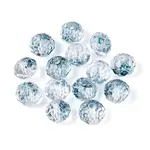 Baking Painted Transparent Glass Beads