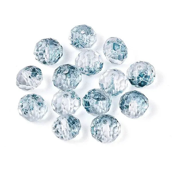 Baking Painted Transparent Glass Beads