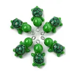 10Pcs Opaque Resin Pendants