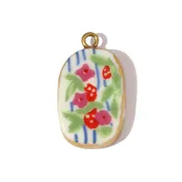 304 Stainless Steel & Porcelain Pendants