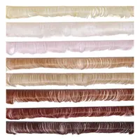 8Pcs 8 Styles High Temperature Fiber Short Bangs Hairstyle Doll Wig Hair