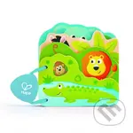 Drevená knižka: Zvieratká z divočiny