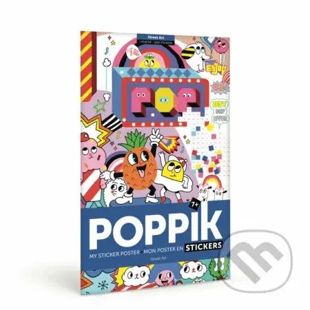 Samolepkový plagát STREET ART