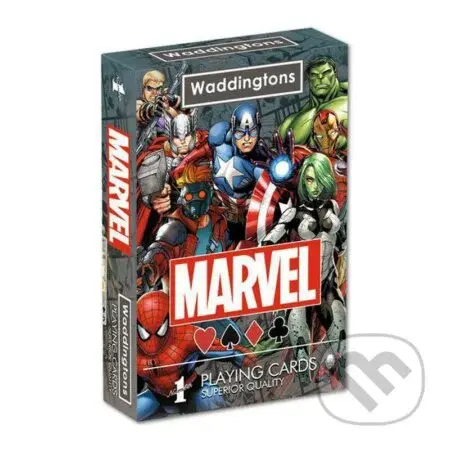 Hrací karty Marvel: Waddingtons (9 x 6 x 2 cm)