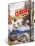 Notes Classic Cars (linkovaný s gumičkou na uzavření)
