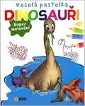 Veselá pastelka: Dinosauři (Super malování)