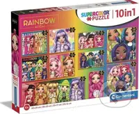 Rainbow High 10v1 - puzzle z kategorie 15 - 60 dílků