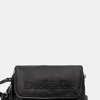 Kabelka Desigual HALF VENECIA 3.0 BLAC černá barva, 25SAXPBK