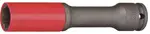 Nástrčná hlavice rázová, 1/2", prodloužená s krytkou na ALU, 19mm - JONNESWAY S18AD4119 Velikost: 21 mm