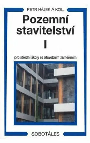 Pozemní stavitelství I pro 1.r. SPŠ stavební - Petr Hájek