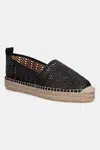 Kožené espadrilky Billi Bi černá barva, na platformě, A8602