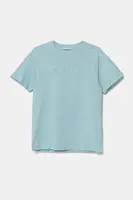 Dětské bavlněné tričko Pinko modrá barva, KFTS002.C.JF026