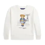 Dětská mikina Polo Ralph Lauren bílá barva, s potiskem, 312965156001