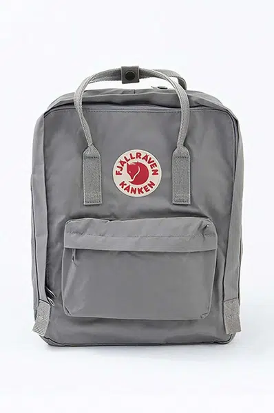 Batoh Fjallraven Kanken zelená barva, velký, hladký, F23510.21