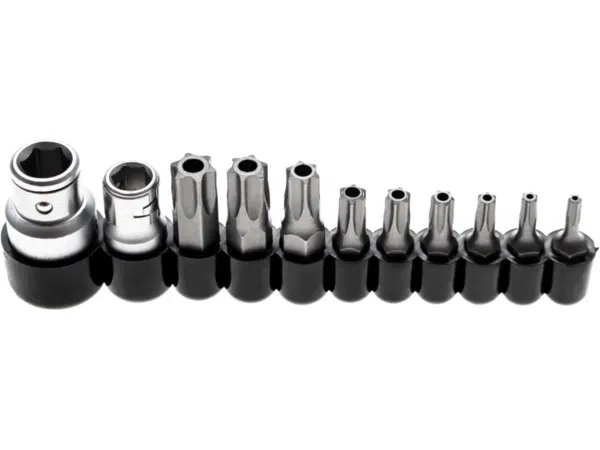 BGS Technic BGS 786 Bity 1/4“+ 5/16“ T-profil s vrtáním T10 ÷ T50, 11 ks