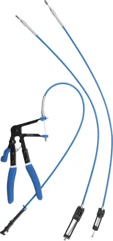 BGS technic Kleště na hadicové spony s výměnnými bovdeny, 635-670 mm - BGS 9815