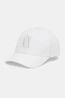 Bavlněná baseballová čepice Armani Exchange