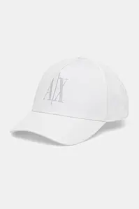 Bavlněná baseballová čepice Armani Exchange