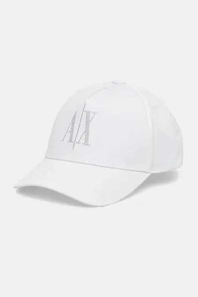 Bavlněná baseballová čepice Armani Exchange