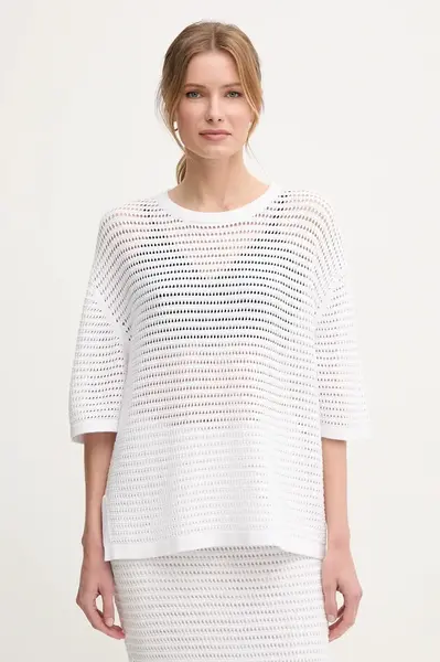 Tričko Marc Aurel dámské, bílá barva, 8957-8000-82062