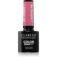 Claresa SoakOff UV/LED Color So Simple gelový lak na nehty odstín 2 5 g