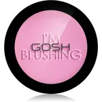 GOSH COPENHAGEN I'm Blushing pudrová tvářenka odstín 005 Shocking Pink 5.5 g