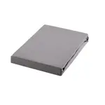 Novel PROSTĚRADLO NA VRCHNÍ MATRACI, žerzej, barvy grafitu, 180/200 cm