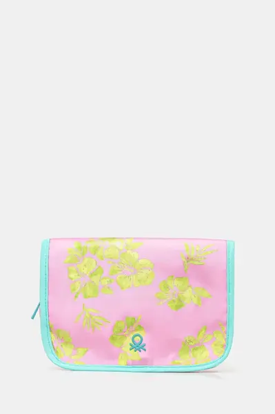 Kosmetická taška United Colors of Benetton růžová barva, 6B5B1Y01Y