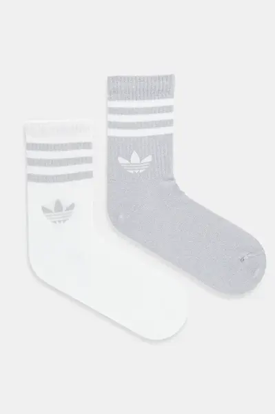 Ponožky adidas Originals 3-Stripes 2-pack