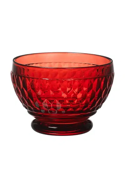 Miska Villeroy & Boch červená barva