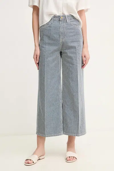 Džíny Tommy Hilfiger dámské, modrá barva, WW0WW46155