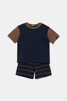 Dětské bavlněné pyžamo United Colors of Benetton 2-pack