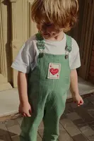 Dětské bavlněné lacláče Konges Sløjd RHW X KS JACK OVERALLS GOTS Rosie Huntington Whiteley KS103602