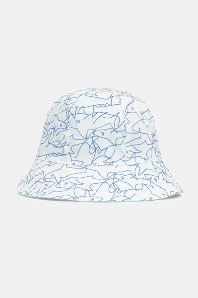 Dětský oboustranný bavlněný klobouk United Colors of Benetton