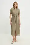 Lněné šaty Answear.LAB