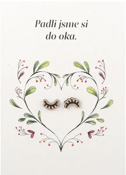 Přání Padli jsme si do oka a náušnice