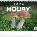 Houby 2026 - stolní kalendář