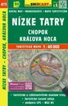Nízke Tatry, Chopok, Kráľova Hoľa 1:40 000