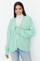 Trendyol Cardigan - Blue - Regular fit