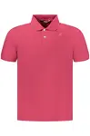 Pánské růžové polo triko K-WAY