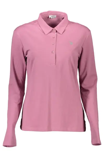 Dámské polokošile s dlouhým rukávem, růžové